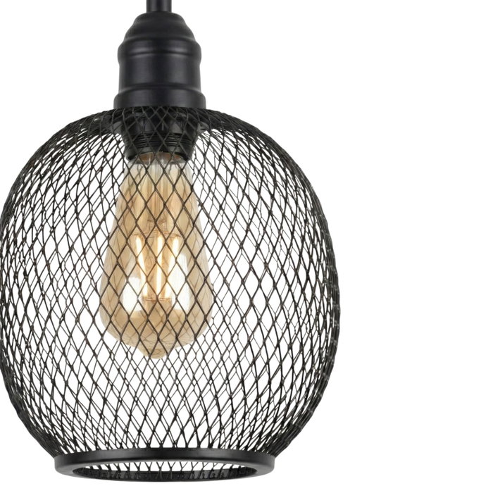 Opviq Lámpara de araña Berk - 16400 - 2 - A en Negro Opviq Lámpara de araña Berk - 16400 - 2 - A en Negro